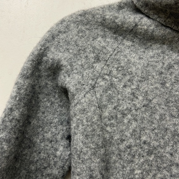 Babaton by Aritzia gray cowl neck sweater. Merino wool & yak blend. Size small - Picture 7 of 11